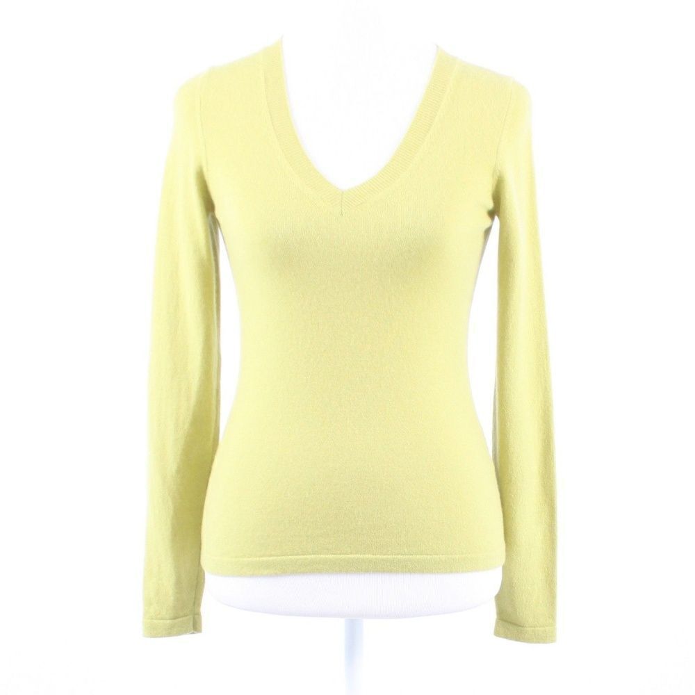 Escada olive green cashmere sweater XS